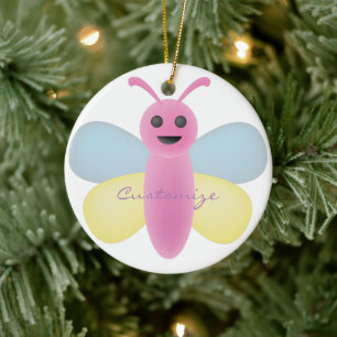 Décoration En Céramique Kawaii Bee Thunder_Cove multicolore