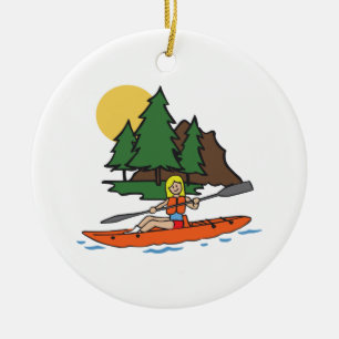 DÉCORATION EN CÉRAMIQUE KAYAKING