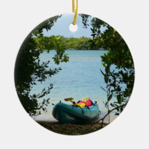 Décoration En Céramique Kayaking aux îles Virgin