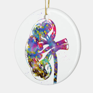 Décoration En Céramique Kidney section