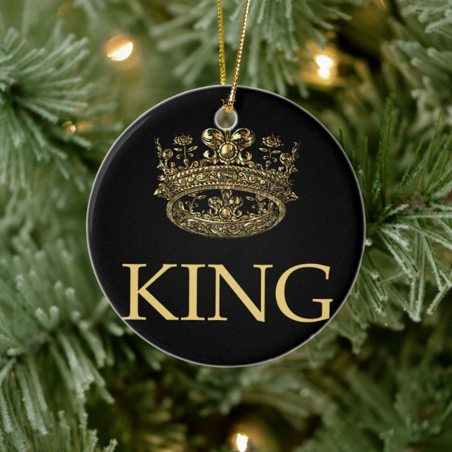 Décoration En Céramique King and Crown Royal Emblem (Arbre)