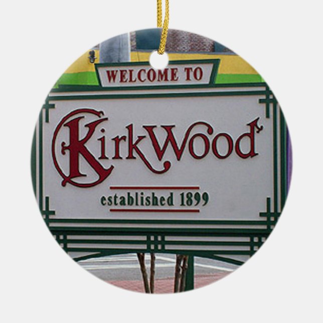 Décoration En Céramique Kirkwood, Kirkwood Atlanta, Kirkwood (Devant)