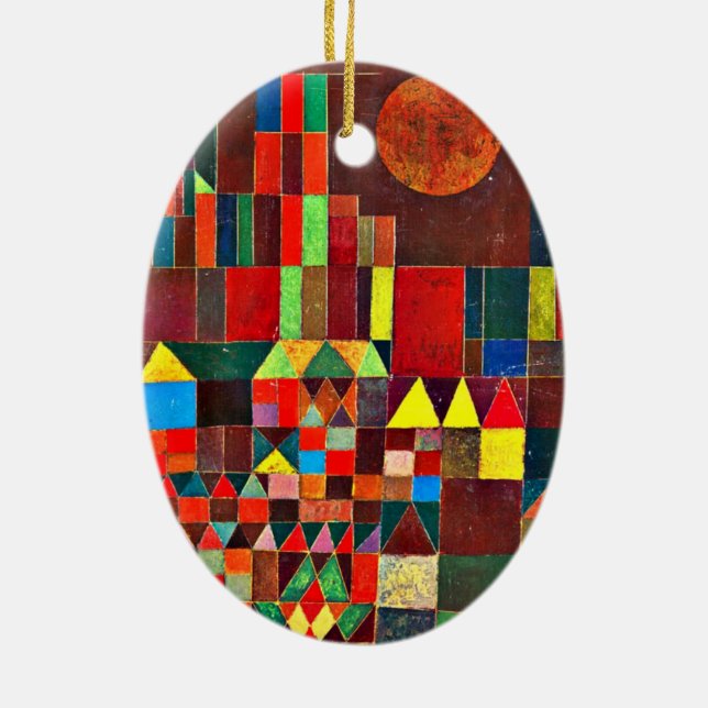 Décoration En Céramique Klee - Château et Soleil, 1928 (Dos)