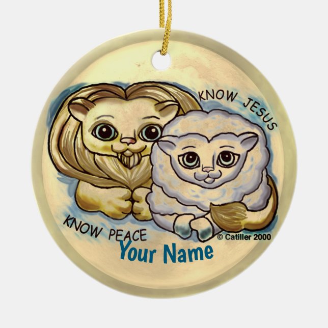 Décoration En Céramique Know Jesus  (Devant)