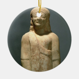 Décoration En Céramique Kouros Dionysermos, Grec, période archaïque, c.600