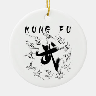 Décoration En Céramique kung fu (功 夫)