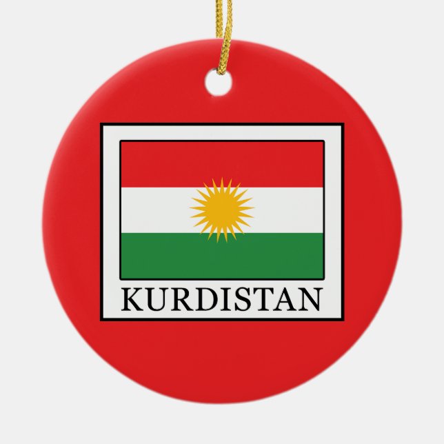 Décoration En Céramique Kurdistan (Devant)