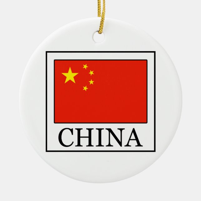 Décoration En Céramique La Chine (Devant)