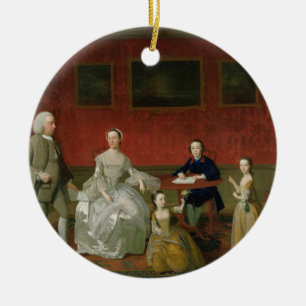 Décoration En Céramique La famille de Buckley-Verrat, c.1758-60 (huile sur
