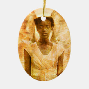 Décoration En Céramique La force des anges