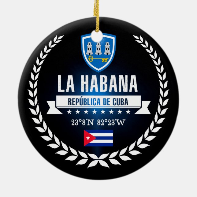 Décoration En Céramique La Havane (Dos)