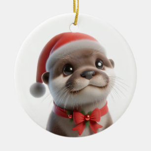 Décoration En Céramique La jolie louche de Noël