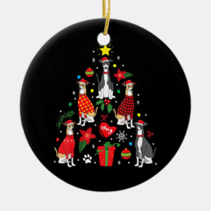 Décoration En Céramique La mère d'un chien d'ornement de Noël italien Gr