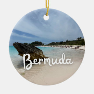 Décoration En Céramique La plage des Bermudes