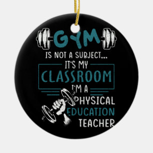 Décoration En Céramique La Salle De Fitness N'Est Pas Un Sujet De La Class
