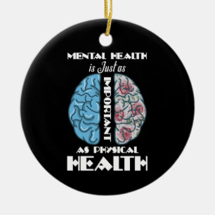 Décoration En Céramique La Santé Mentale Est Tout Aussi Importante Que La