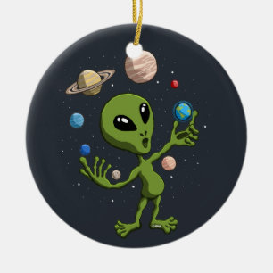 Décoration En Céramique La vie trouvée par alien