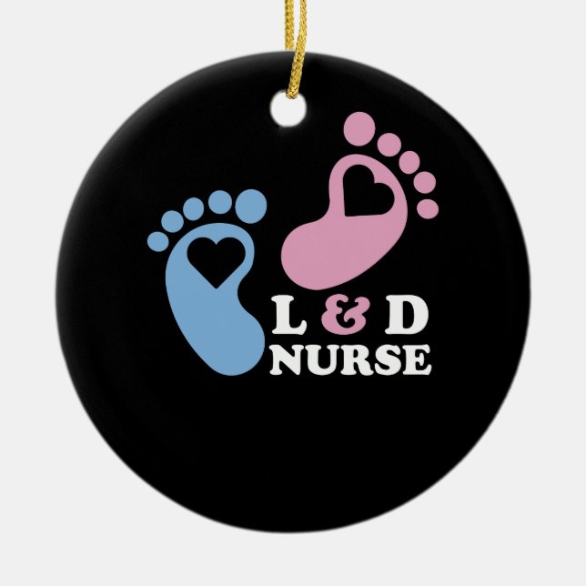 Décoration En Céramique Laboratoire et Delivery Nurses (Devant)