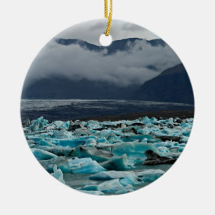 Décoration En Céramique Lac glaciaire Jokulsarlon - Islande