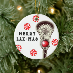 Décoration En Céramique Lacrosse Noël Collectif