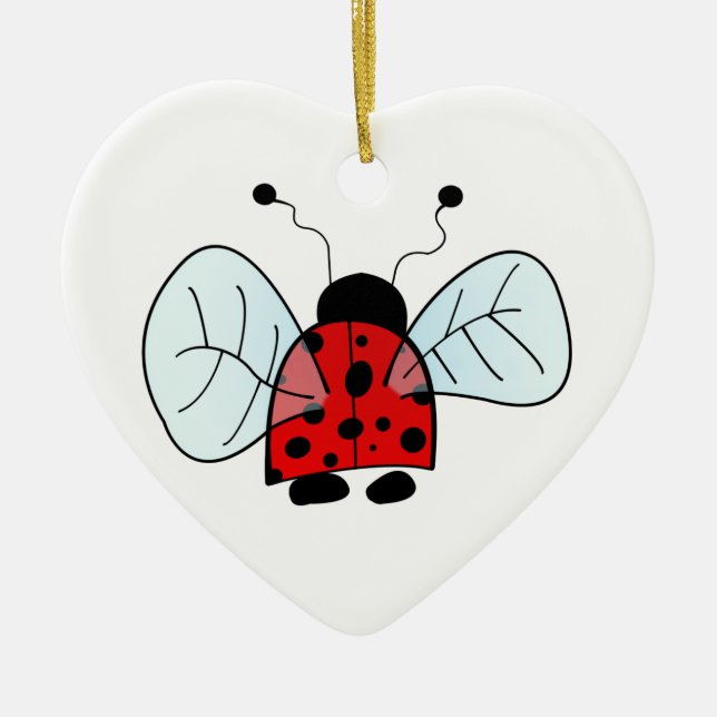 Décoration En Céramique Ladybug (Devant)