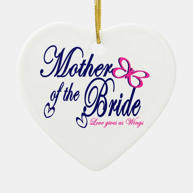 Décoration En Céramique L'amour nous donne des ailes (Devant)