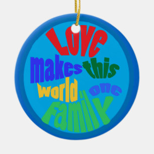 Décoration En Céramique L'amour pour toutes les nations