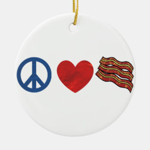 Décoration En Céramique Lard d'amour de paix