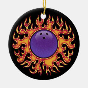 Décoration En Céramique Le Boule-o-Feu de bowling