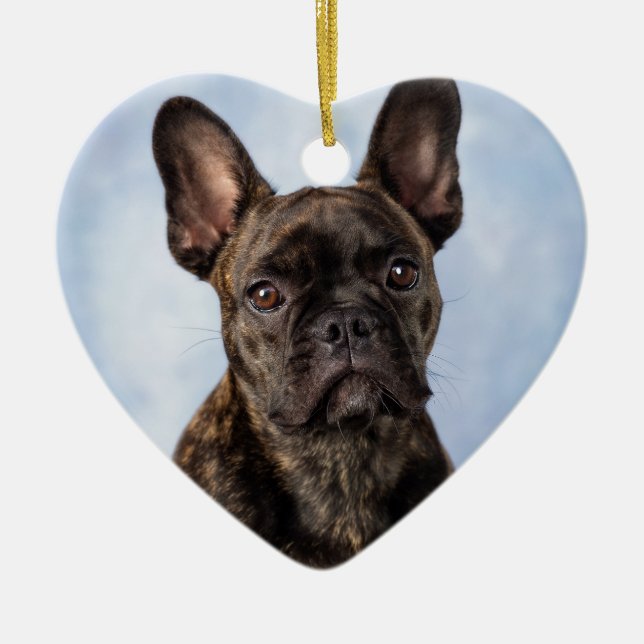 Décoration En Céramique Le bouledogue français (Devant)