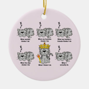 Décoration En Céramique Le chat