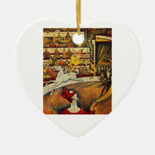 Décoration En Céramique Le cirque de Georges Seurat (1891)
