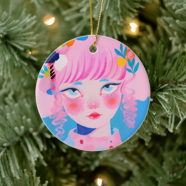 Décoration En Céramique Le clown du cirque (Arbre)