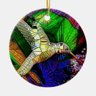 Décoration En Céramique Le colibri en verre