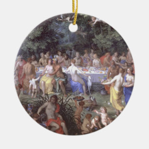 Décoration En Céramique Le festin des dieux (huile sur la toile)