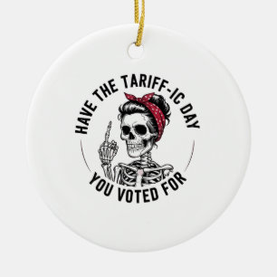 Décoration En Céramique Le jour du Tarrafic, vous avez voté pour l'anti-Tr