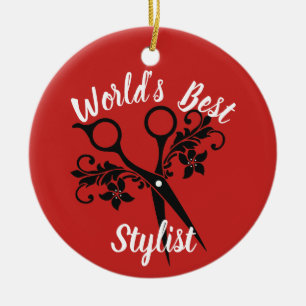 Décoration En Céramique Le meilleur styliste du monde avec des ciseaux