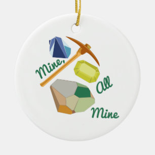 Décoration En Céramique Le mien, tout le mien