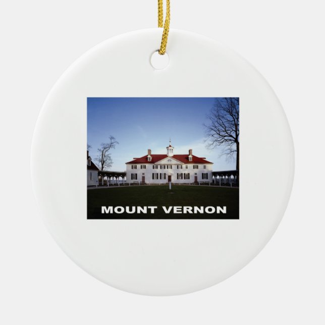 Décoration En Céramique le Mont Vernon gw (Devant)
