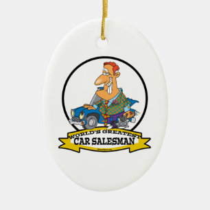 DÉCORATION EN CÉRAMIQUE LE PLUS GRAND DESSIN DE VOITURE SALESMAN II