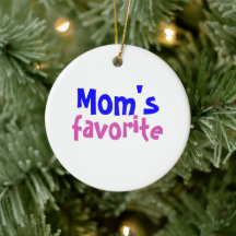 "Le préféré de maman" Drôle Citation de Noël