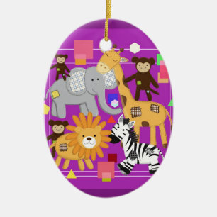 Décoration En Céramique Le zoo