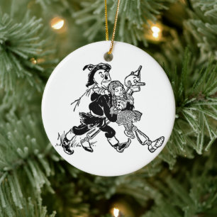 Décoration En Céramique L'ensorceleuse de Oz Dorothy endormie avec les Pav