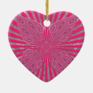 Décoration En Céramique Les ailes de la fleur électrique : Un Edgy Vivily 