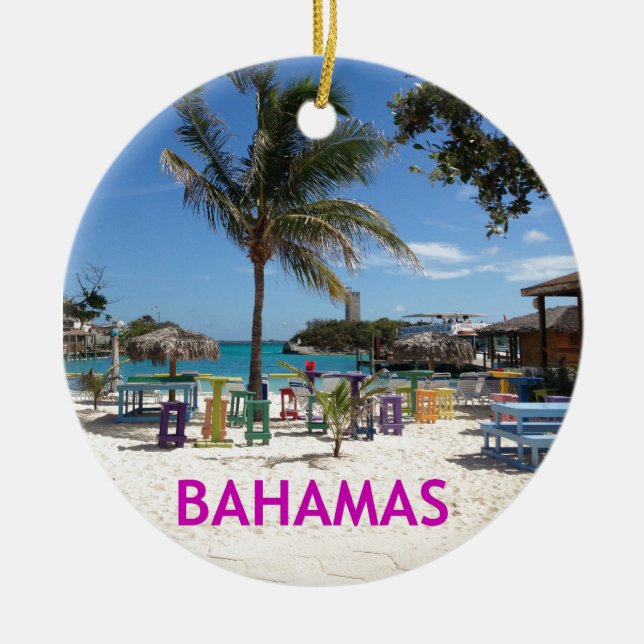 Décoration En Céramique Les Bahamas (Devant)
