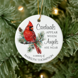Décoration En Céramique Les Cardinals Mémoriaux Apparaissent Quand les Ang