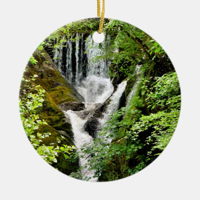 DÉCORATION EN CÉRAMIQUE LES CHUTES D'EAU (Devant)