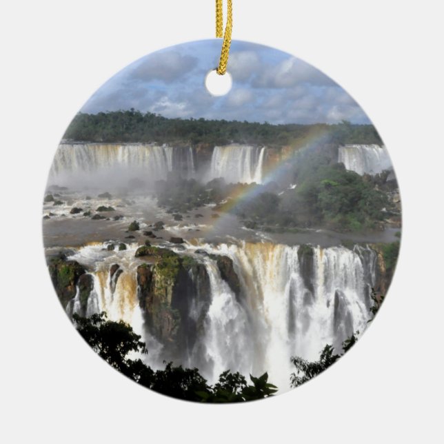 Décoration En Céramique Les chutes d'Iguaçu 7 (Devant)