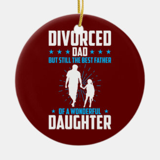 Décoration En Céramique Les Hommes Divorcèrent Papa Mais Toujours Le Meill