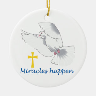 Décoration En Céramique Les miracles arrivent